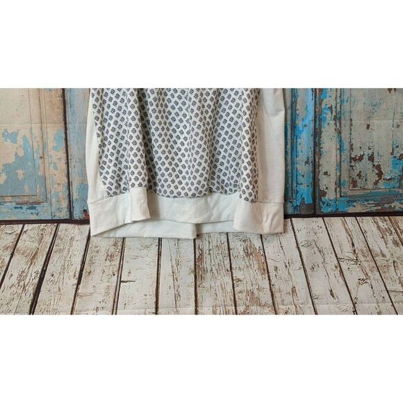 Maurices Women Size 1 White Blue Sleeveless Halter Strap Tie Round Neck Tank Top - Picture 5 of 9